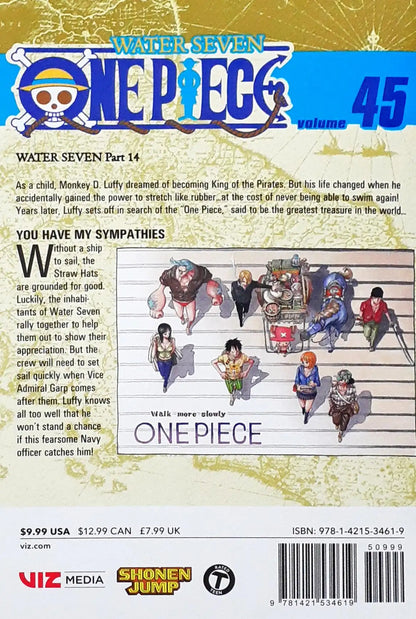 One Piece : Volume 45 - You Have My Sympathies