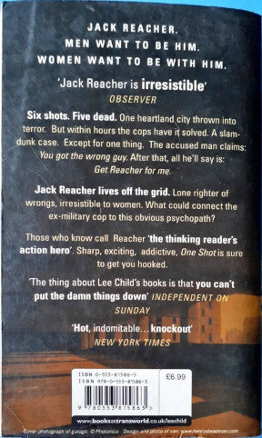 Jack Reacher 9 One Shot P Books And You Jack Reacher 9 One Shot P Books And You