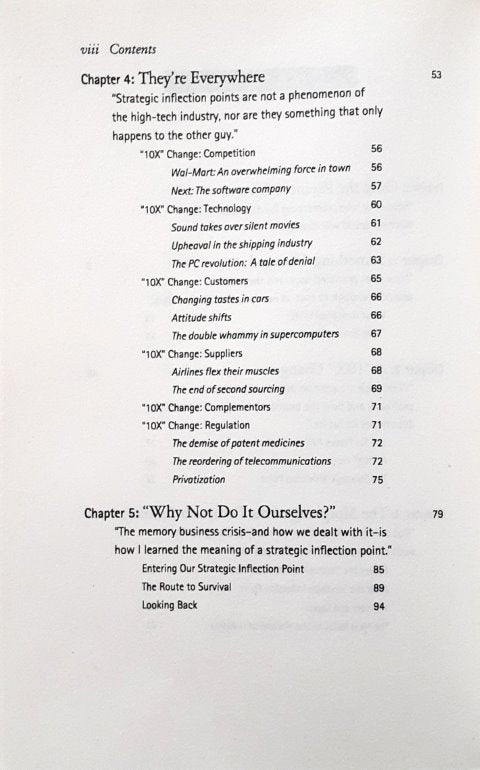Only The Paranoid Survive How to Exploit the Crisis Points that Challenge Every Company and Career