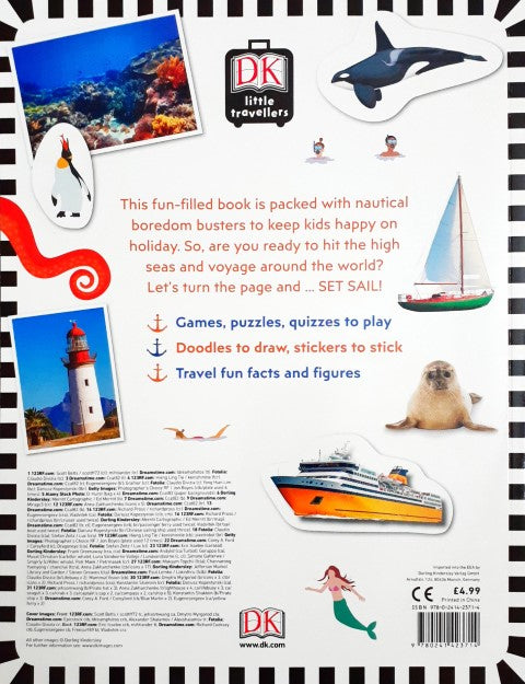 DK Little Travellers On The Sea Activity Book More Than 300 Stickers