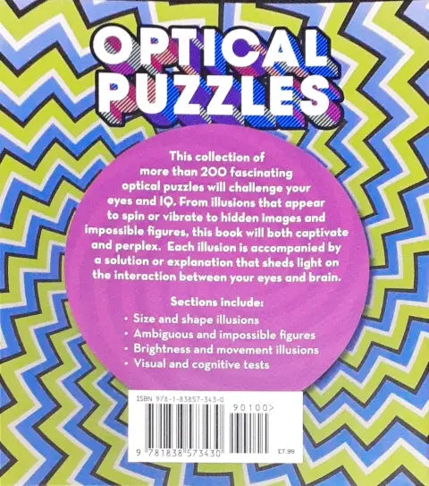 Optical Puzzles: Over 200 Captivating Puzzles to Test Your Eyes and Brain Power