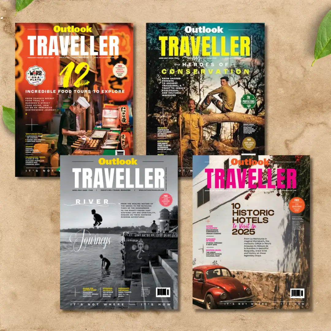 Outlook Traveller Annual Subscription | India's No. 1 Travel Magazine | 6 issues