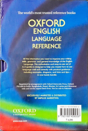 Language Reference Books Oxford English Language Reference Box Set of 5 Books – Books and You