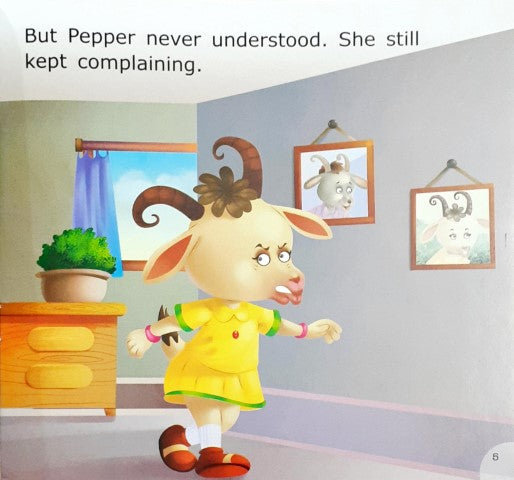 Pepper Undergoes A Change Level 3 - Little Friends Moral Stories