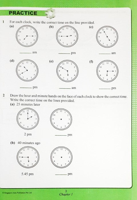 SAP Maths Olympiad Junior 1 Primary Level