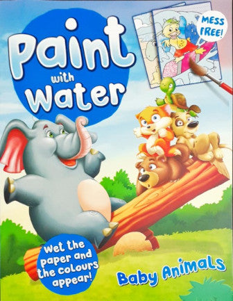 Paint with Water Baby Animals