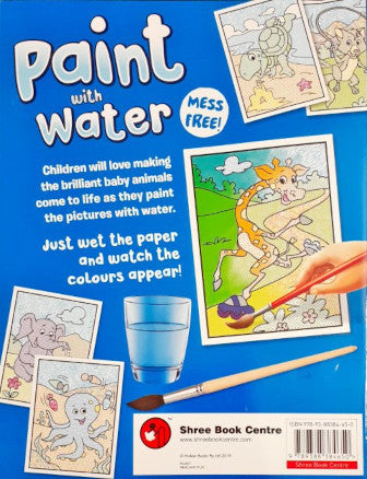 Paint with Water Baby Animals