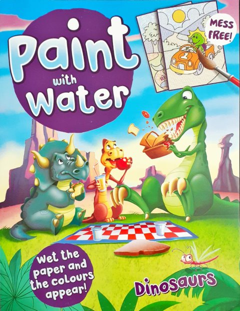 Paint with Water Dinosaurs