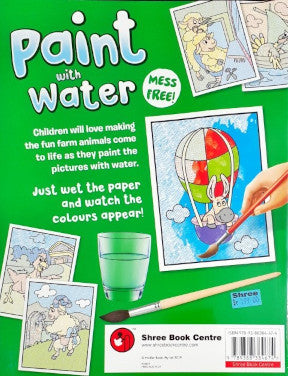 Paint with Water Farm Animals