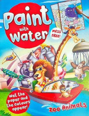 Paint with Water Zoo Animals