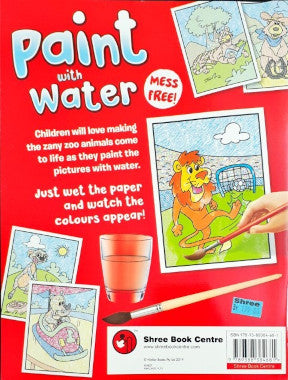 Paint with Water Zoo Animals