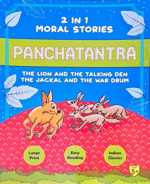 2 in 1 Moral Stories Panchatantra The Lion and The Talking Den / The Jackal and The War Drum