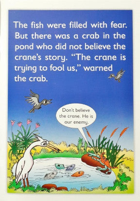 The Lion And The Woodcutter / The Crane And The Crab - Moral Stories From Panchatantra