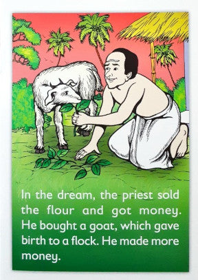 The Priest And His Dream / The Cap Seller And The Monkeys - Moral Stories From Panchatantra