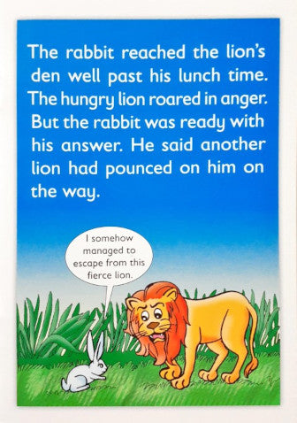 The Rabbit And The Lion/ The Crows And The Snake - Moral Stories From Panchatantra