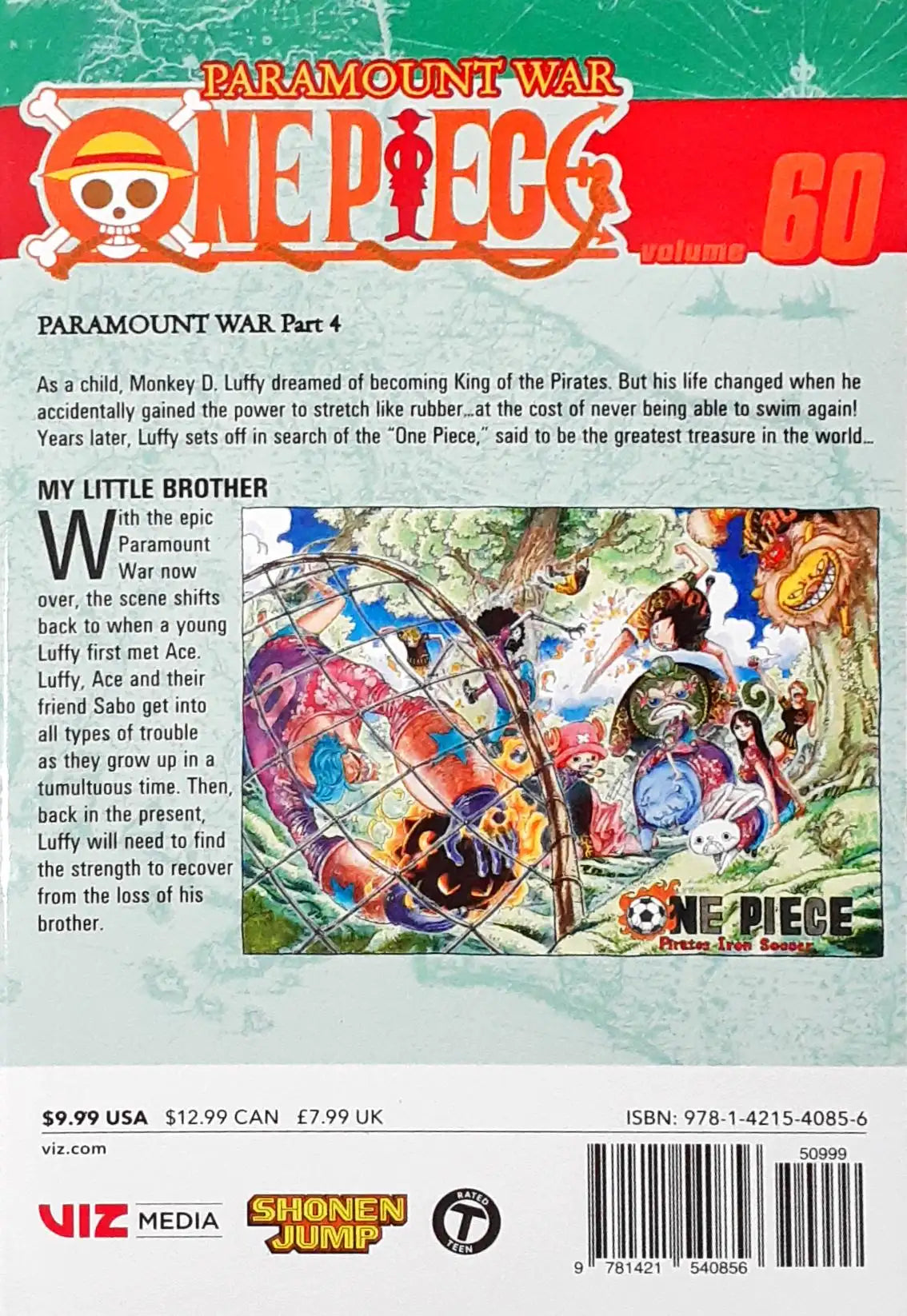 One Piece : Volume 60 : My Little Brother