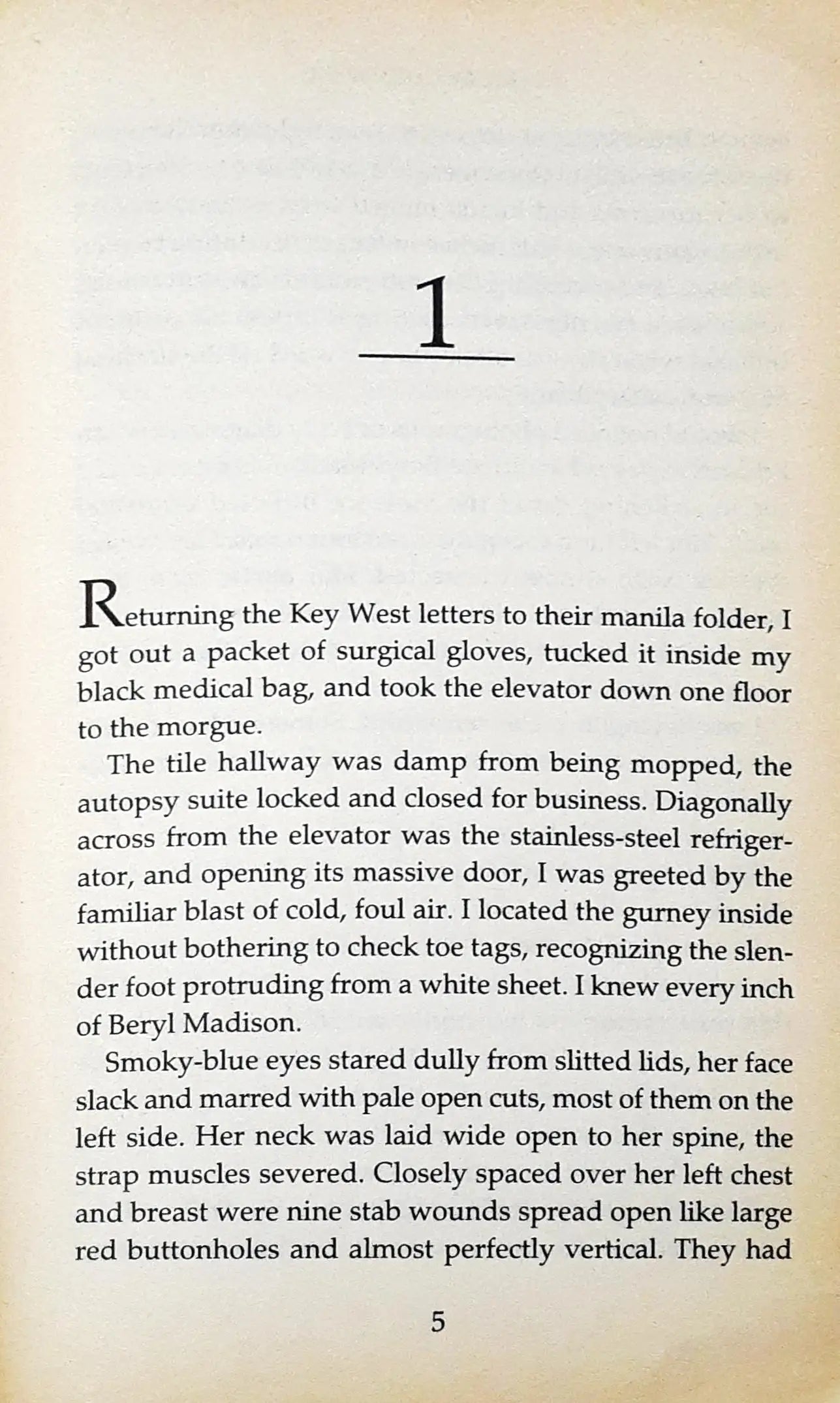 Kay Scarpetta #2 : Body of Evidence (P)