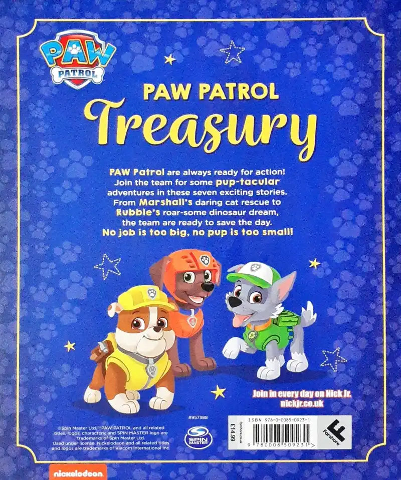 PAW Patrol Treasury: Story Collection to Share and Enjoy