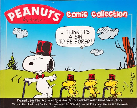Peanuts Comic Collection I Think It's A Sin To Be Bored