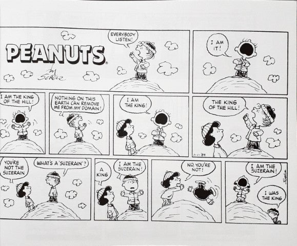 Peanuts Comic Collection I Think It's A Sin To Be Bored