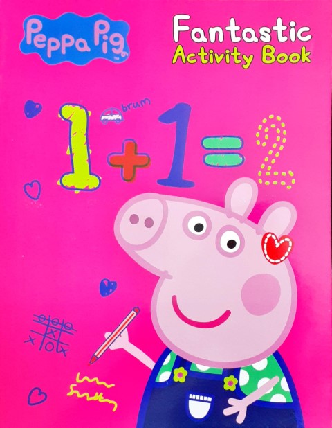 Peppa Pig: 1 + 1 = 2 - Fantastic Activity Book