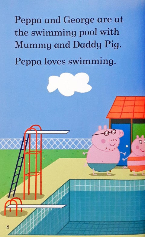 Read It Yourself With Ladybird Level 1 Peppa Pig Going Swimming (Large PB)