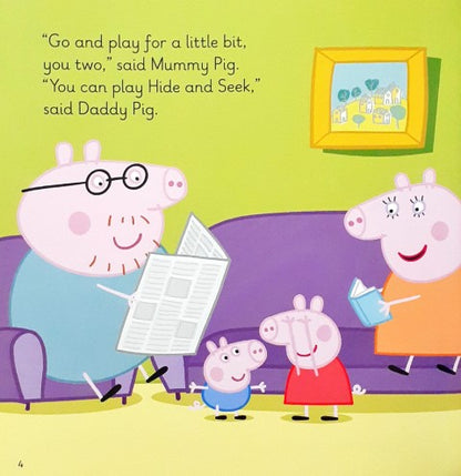 First Words with Peppa Pig Level 1 Hide and Seek (Large PB)