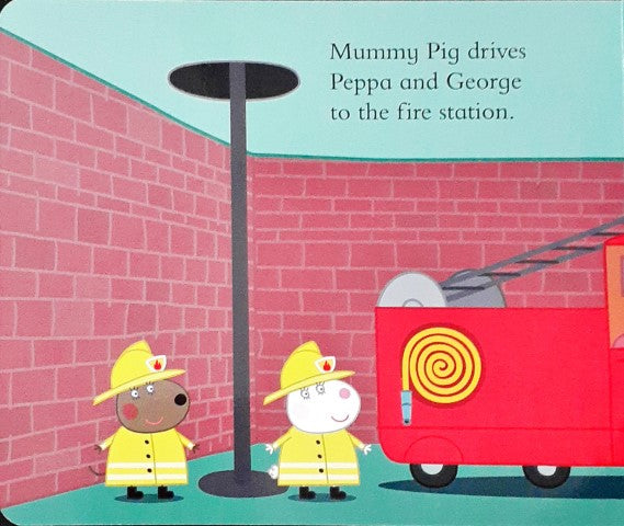 Peppa Pig Peppa Goes To The Fire Station