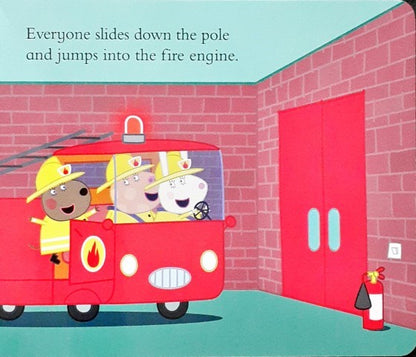 Peppa Pig Peppa Goes To The Fire Station