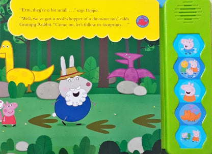 Peppa Pig Stomp and Roar A Noisy Dinosaur Book