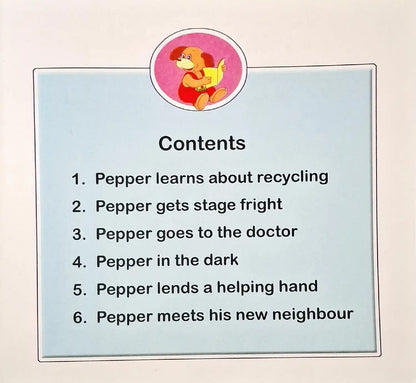 Pepper Learns About Recycling and Other Stories | 6 Books in 1