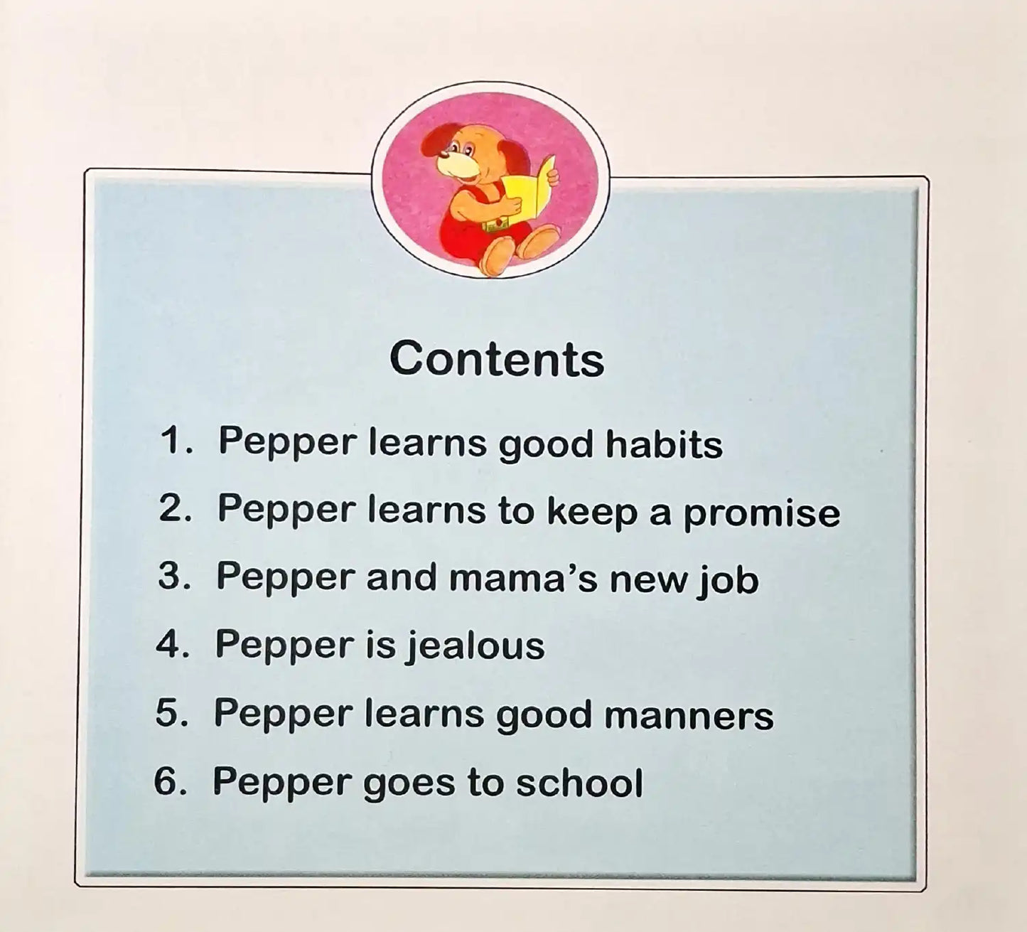 Pepper Learns Good Habits and Other Stories | 6 Books in 1