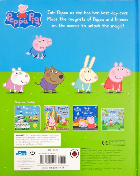 Peppa Pig: Peppa’s Best Day Ever Magnet Book