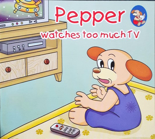 Pepper Watches Too Much TV