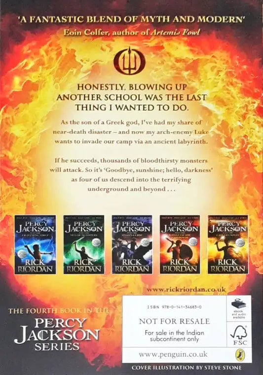 Percy Jackson and the Battle of the Labyrinth : Percy Jackson and the Olympians #4