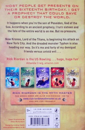 Percy Jackson And The Last Olympian #5 (P)