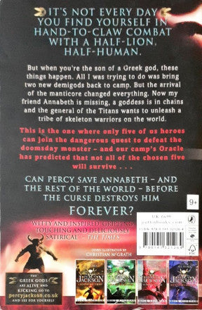 Percy Jackson And The Titan's Curse #3 (P)
