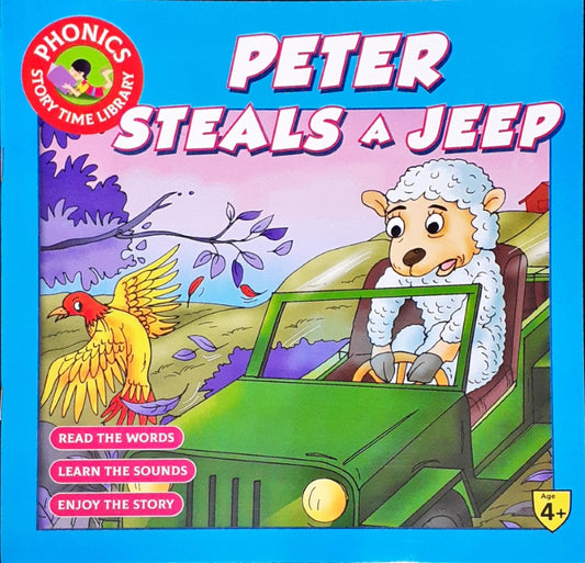 Phonics Story Time Library Peter Steals A Jeep