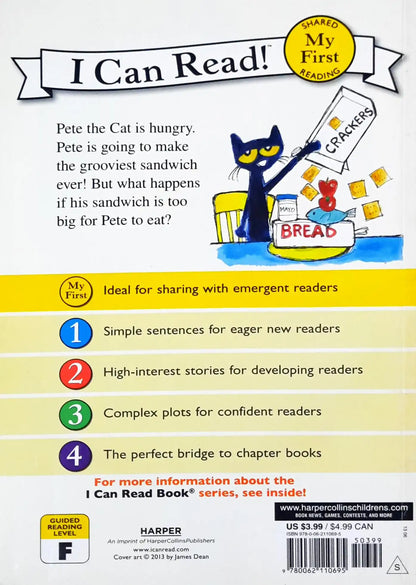 Pete the Cat : Pete's Big Lunch - I Can Read | My First (P)