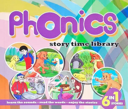 Phonics Story Time Library 6 in 1 Stories (Orange)