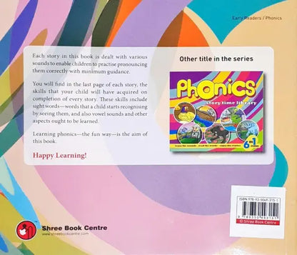 Phonics Story Time Library 6 in 1 Stories (Orange)