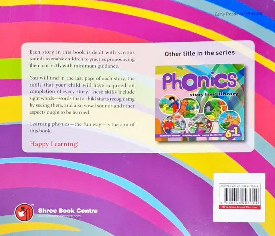 Phonics Story Time Library 6 in 1 Stories (Yellow)