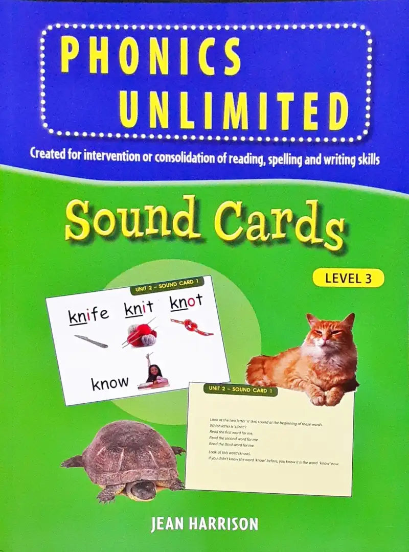 Phonics Unlimited Reading, Spelling and Writing : Complete Set of 7 Books