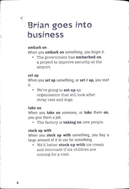 Phrasal Verbs In Action 2 - Learning English Through Pictures