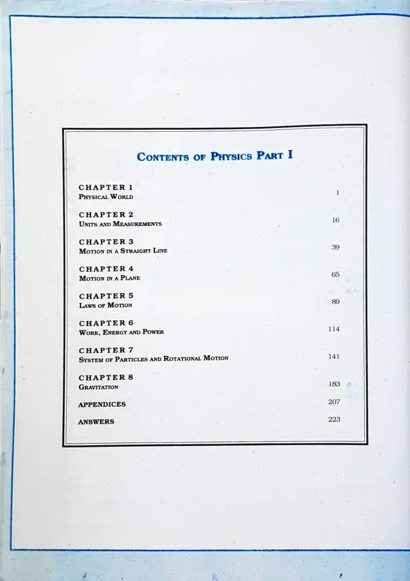 NCERT Physics Grade 11 : Textbook Part II