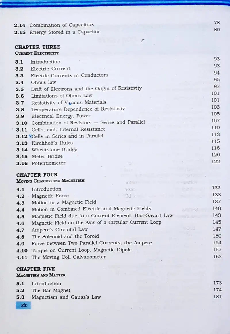 NCERT Physics Grade 12 : Textbook Part I