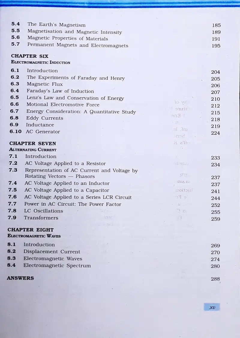 NCERT Physics Grade 12 : Textbook Part I