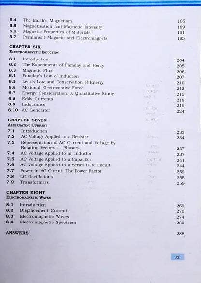 NCERT Physics Grade 12 : Textbook Part I