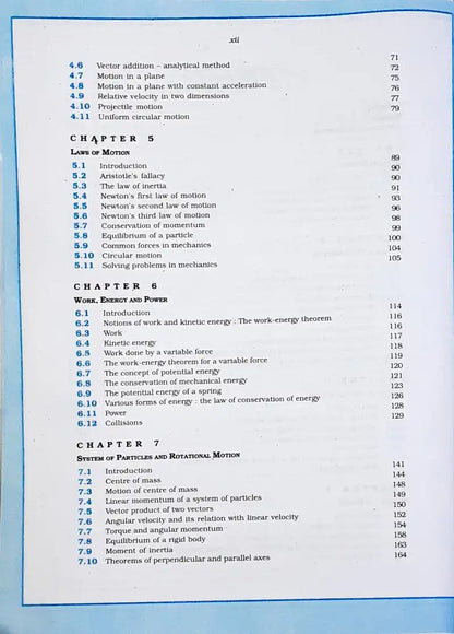 NCERT Physics Grade 11 : Textbook Part I