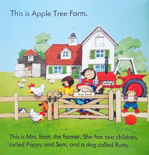 Usborne Farmyard Tales 1 Poppy and Sam Pig Gets Stuck